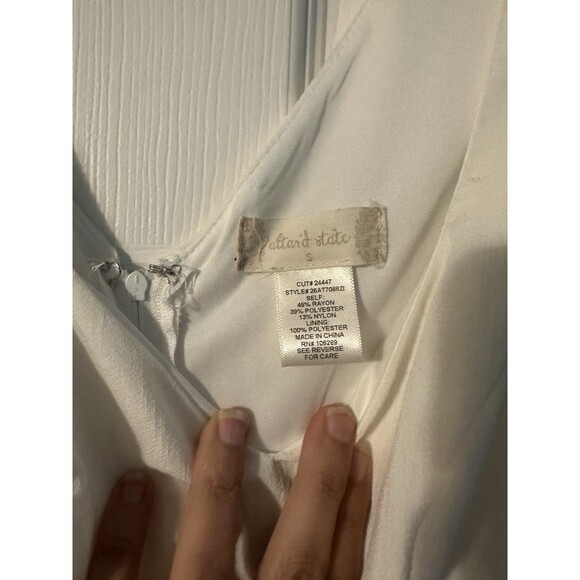 Alter’d State White Dress Small – Graduation, Bridal Shower, Rehearsal Dinner - Picture 7 of 9